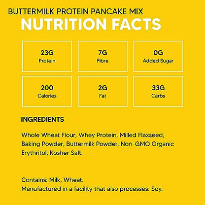 Flourish - Protein Pancake & Waffle Mix, Buttermilk, 16oz