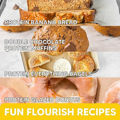 Flourish - Protein Pancake & Waffle Mix, Buttermilk, 16oz