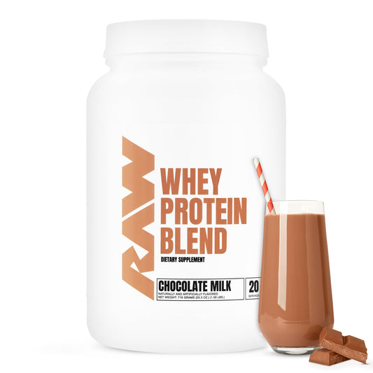RAW Whey Protein Powder Blend, Chocolate Milk
