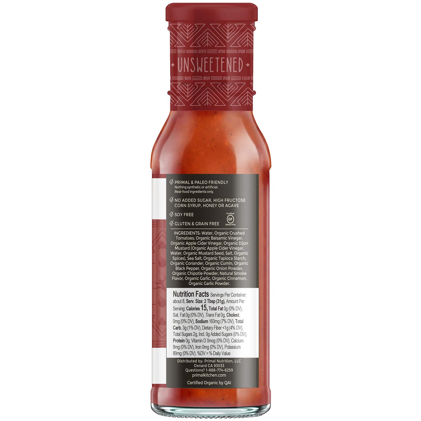 Primal Kitchen Organic BBQ Sauce & Steak Sauce 3-Pack